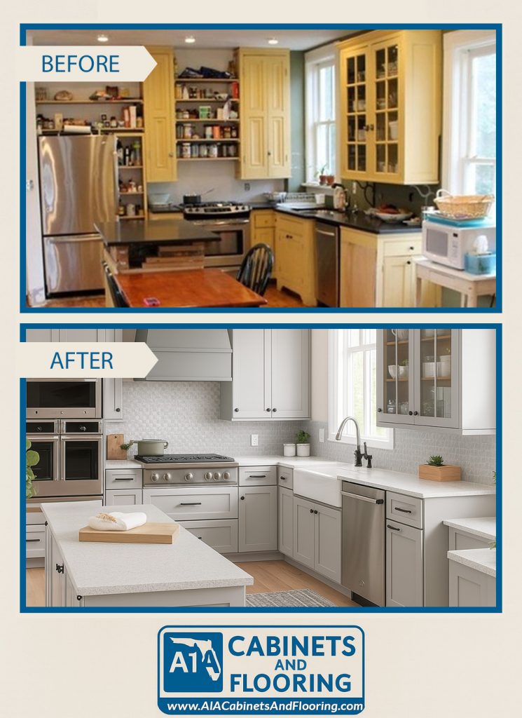 Painted Shaker Cabinets